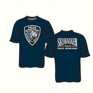Star Wars Skywalker Ranch Police Dept Mens T-Shirt